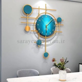 ساعت دیواری مدرن فلزی کد H236