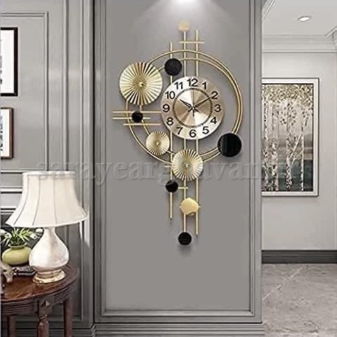 ساعت دیواری مدرن فلزی کد H276