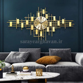 ساعت دیواری مدرن فلزی کد H278