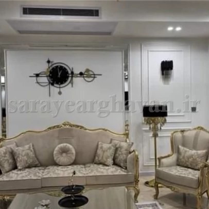 ساعت دیواری مدرن فلزی کد H284