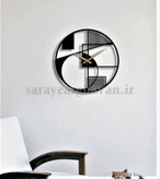 ساعت دیواری مدرن فلزی کد H545