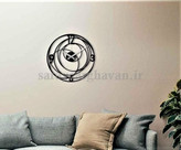 ساعت دیواری مدرن فلزی کد H349