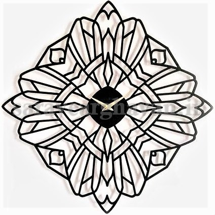 ساعت دیواری مدرن فلزی کد H425