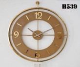 ساعت دیواری مدرن فلزی کد H539