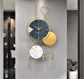 ساعت دیواری مدرن فلزی کد H536