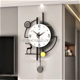 ساعت دیواری مدرن فلزی کد H531