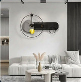 ساعت دیواری مدرن فلزی کد H528