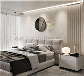 ساعت دیواری مدرن فلزی کد H526
