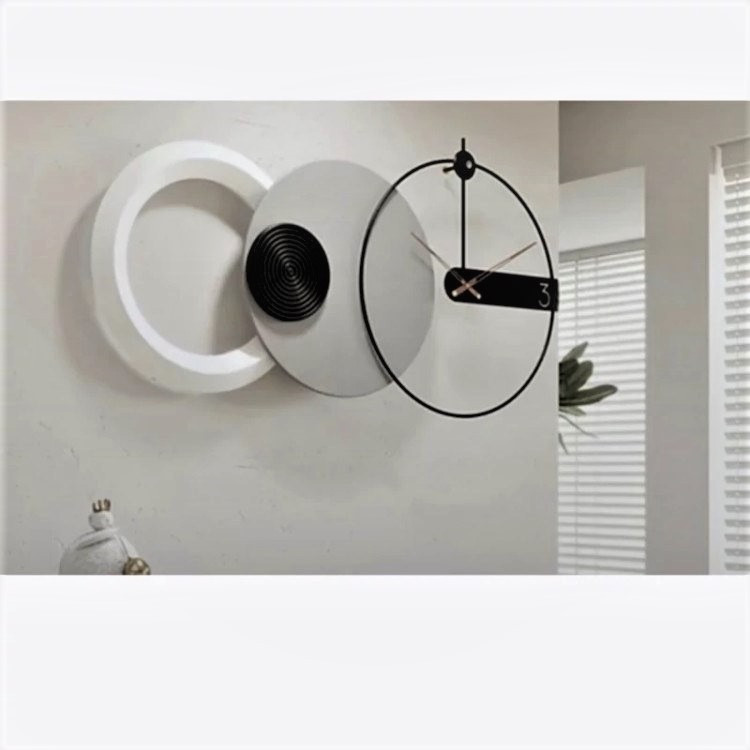 ساعت دیواری مدرن فلزی کد H525