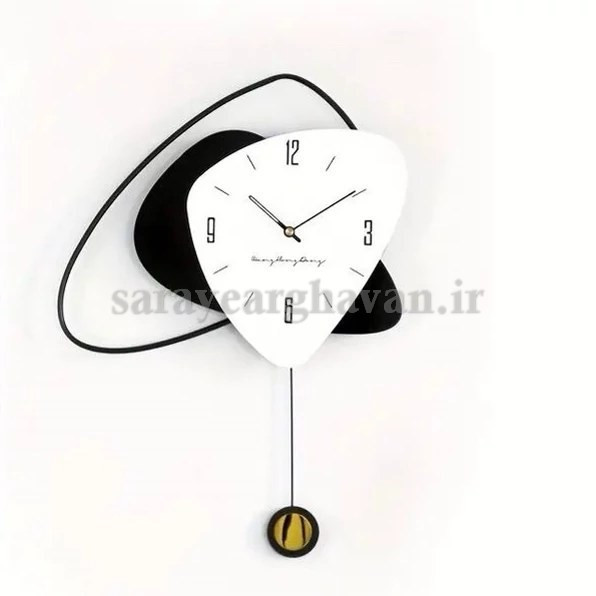 ساعت دیواری مدرن فلزی کد H463