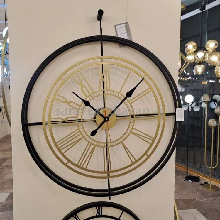 ساعت دیواری مدرن فلزی کد H245