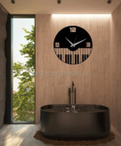 ساعت دیواری مدرن فلزی کد H244