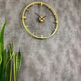 ساعت دیواری مدرن فلزی کد H213
