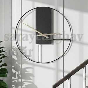 ساعت دیواری مدرن فلزی کد H211
