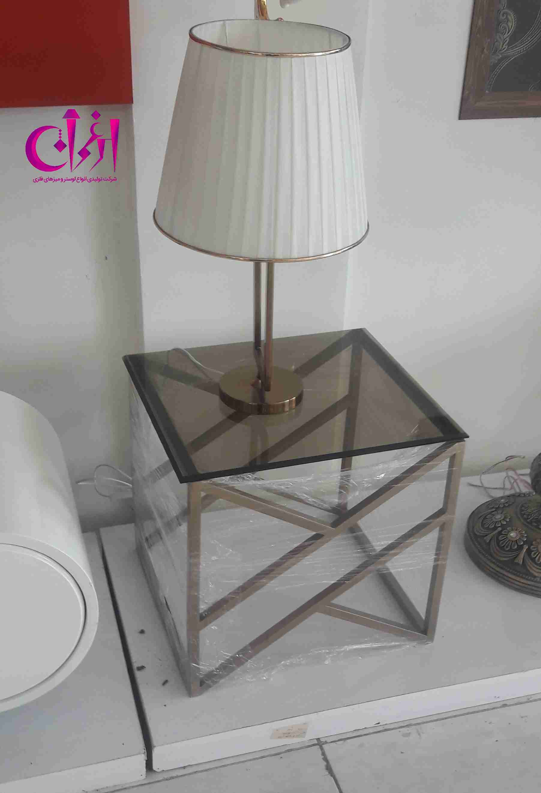 میز عسلی و جلو مبلی مدرن فلزی (رویهMDF) کد M102 | طراحی خاص و زیبا