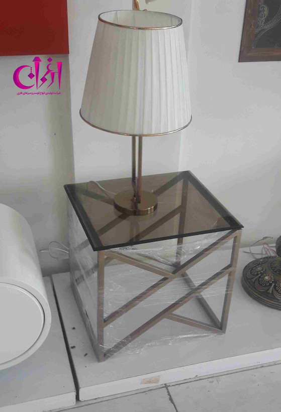 میز عسلی و جلو مبلی مدرن فلزی (رویهMDF) کد M102 | طراحی خاص و زیبا