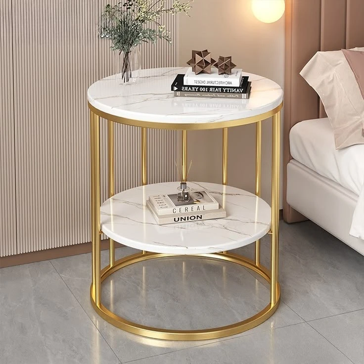 میز عسلی و جلو مبلی مدرن فلزی  (رویهMDF) کد M154 | طراحی خاص و زیبا