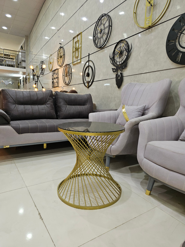 میز خاطره مدرن فلزی کد M155 | رویه MDF مرغوب